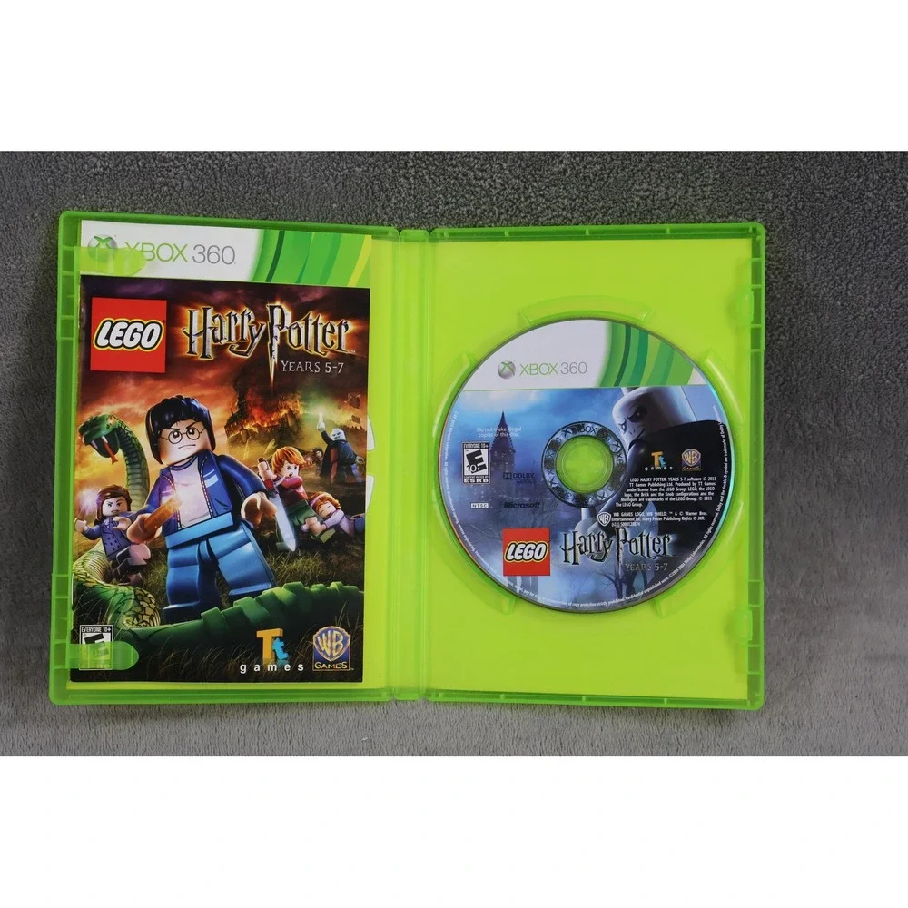 LEGO Harry Potter Years 5-7‎ Microsoft Xbox 360 Video Game Complete E10+ Kids